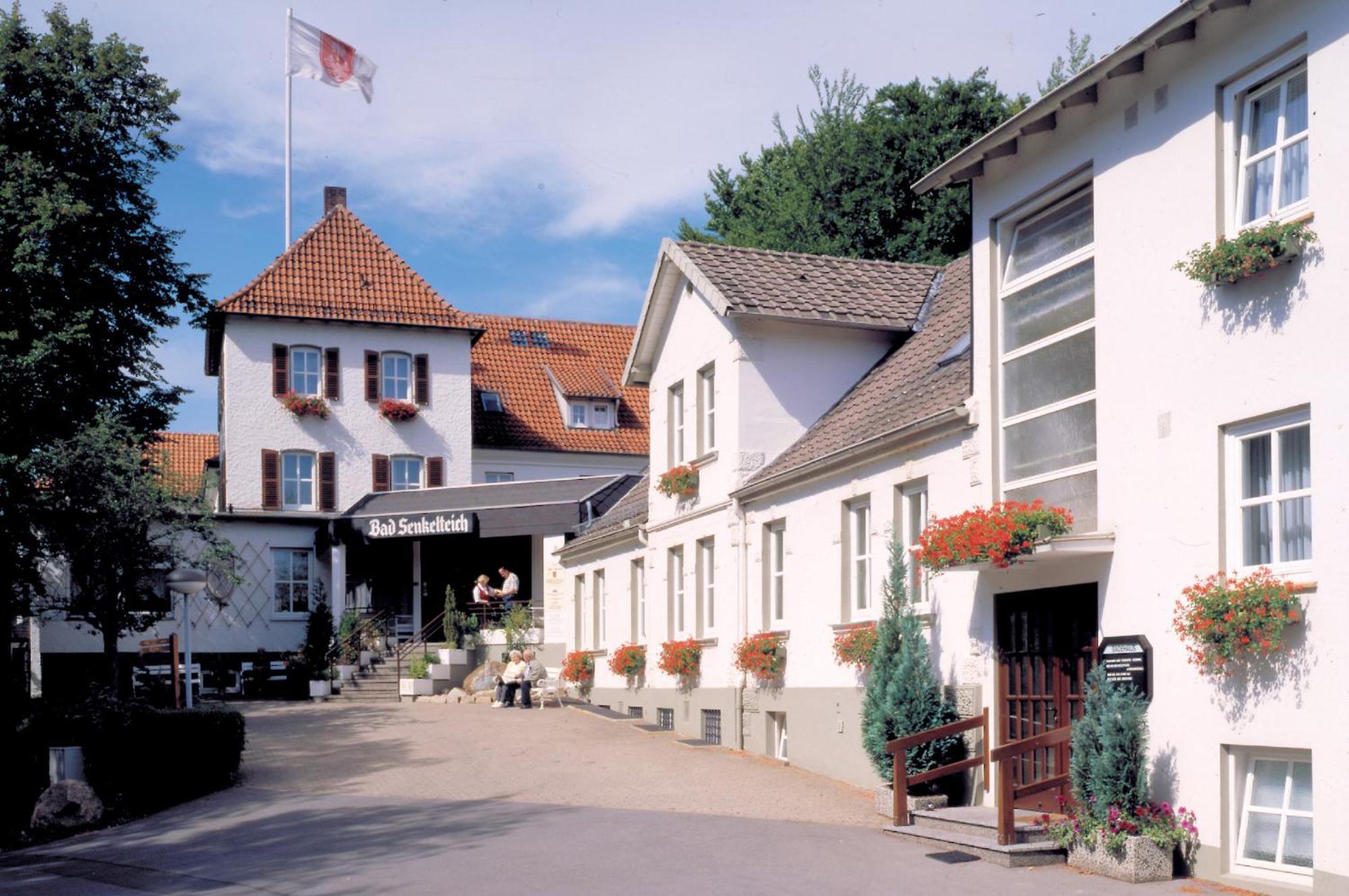 Moorland Hotel Am Senkelteich Vlotho Exterior foto